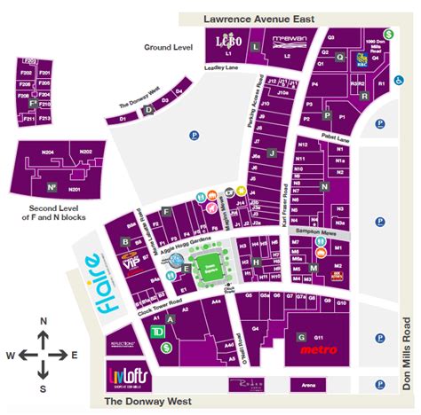 shops on don mills directory